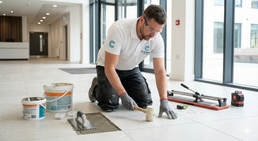 Commercial Tile Fixing - Professional tiler
